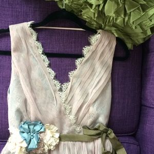 Boho style Red Pineapple/Ryu dress. NWT